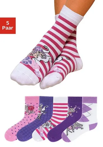 H.I.S Socken (Packung, 5-Paar) in 5 farbenfrohen Designs von HIS