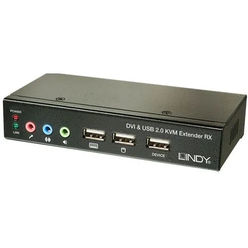LINDY Cat.5 KVM Extender Classic - USB Extender bis zu 50 m - Zubehör Audio & HiFi: Verlängern Sie USB-Signale bis zu 50 m mit diesem leistungsstarken KVM Extender für optimale Flexibilität und Benutzerfreundlichkeit.