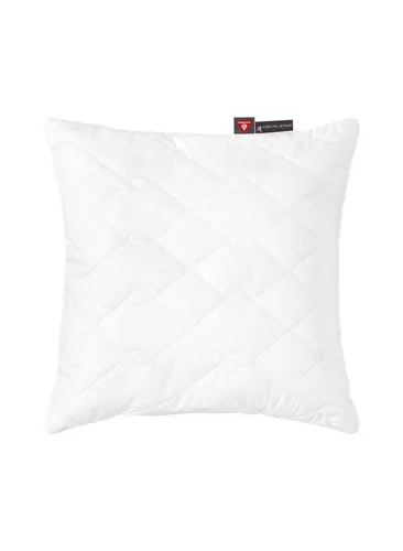 Centa Star Kuschelkissen Royal 40 x 40 cm Weiss - Bettdecken: Atmungsaktives Kuschelkissen aus strapazierfähiger High-Tech-Faser, höhenverstellbar und waschbar bis 60 Grad für optimalen Komfort.