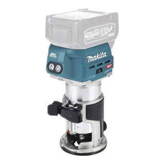Makita Oberfräse RT001GZ10 - Akku 40V mit AWS - Fräsen - Leistungsstarke, akkubetriebene Oberfräse mit 0-35mm Hubhöhe und Auto-Start Wireless System für effizientes Arbeiten ohne Kabel. Ideal für präzise Fräsarbeiten!
