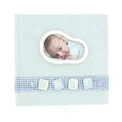 Fotoalbum Baby blau