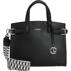 L.CREDI Women's ISANTE Handbag, schwarz von L.Credi