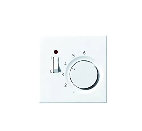 Jung 1fach Komplett Temperaturregler Weiß TRLS231WW von Jung