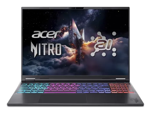 Acer Nitro 16 AI Gaming-Notebook | AN16S-61 | Schwarz in schwarz von Acer