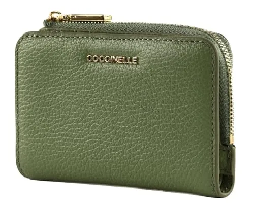 COCCINELLE Metallic Soft Wallet Greenery in grün von Coccinelle
