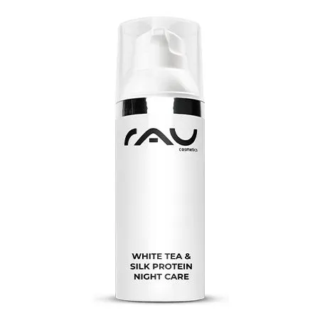 Rau White Tea Silk Mask 50 ml – Gesichtsmaske mit Seidenproteinen und Weißem Tee