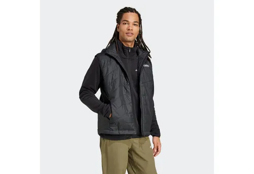ADIDAS TERREX MT INS HO VEST Herren Weste - Funktionsjacken für Outdoor-Abenteuer. Mit CLIMAWARM-Technologie für optimale Wärme und Feuchtigkeitsmanagement, ideal zum Wandern und Reisen.