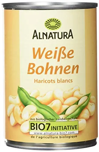 Alnatura Bio Weiße Bohnen, 240g von Alnatura
