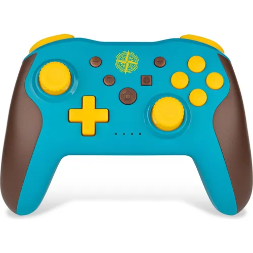 Adventure Wireless Controller für Nintendo Switch - Gaming-Zubehör für Abenteuerliebhaber, mit kabelloser und kabelgebundener Nutzung sowie ergonomischem Design für maximalen Komfort.