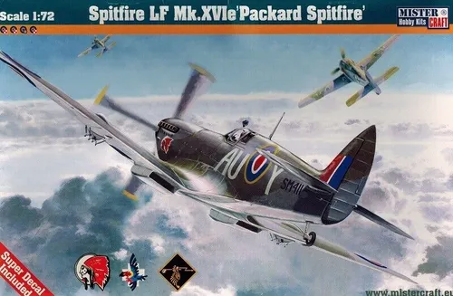 Mistercraft - 041823 - D 182 - Spitfire LF Mk XVIe Packard - 1:72