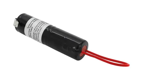 Notleuchtenakku NiMH 2,4V 3000mAh Sub-C mit Faston-Anschluss - Zuverlässiger NiMH-Akku für Notleuchten mit 3000 mAh Kapazität und 2,4 V Spannung. Ideal für den professionellen Einsatz, sorgt für Sicherheit in Notfällen.