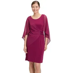 Vera Mont Damen Cocktailkleid mit Raffung 40, Sweet Berry von Vera Mont