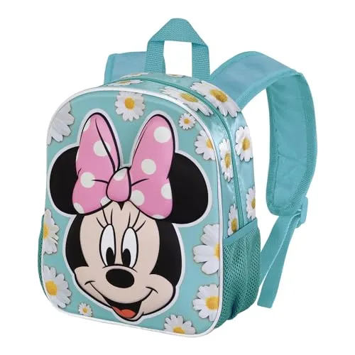 Disney Minnie Mouse Freizeitrucksack 3D - Schulranzen mit verspieltem 3D-Design, ideal für Kinder. Großzügiger Stauraum und gepolsterte Träger bieten Komfort und Funktionalität für Schule und Freizeit.