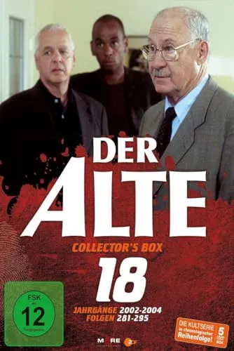 Der Alte - Collector's Box Volume 18 (Folgen 281 - 295) [5 DVDs] - Filme, hochwertiges DVD-Set mit spannenden Kriminalfällen, ideal für Fans der Serie und Sammler.