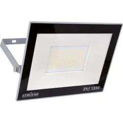 LED Außenwandleuchte mit Glas und Aluminium – IP65, 4200K, 8280lm - Außenleuchten, witterungsbeständig und energieeffizient. Das ultrahelle Flutlicht mit schwenkbarem Lampenschirm sorgt für Sicherheit in Ihrem Außenbereich.