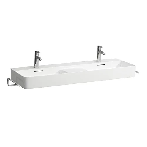 LAUFEN VAL Handtuchhalter - Ausführung links, 355x255x135mm - Handtuchhalter in eleganter Chrom-Optik, ideal für stilvolle Badezimmergestaltung und optimalen Platz für Handtücher.