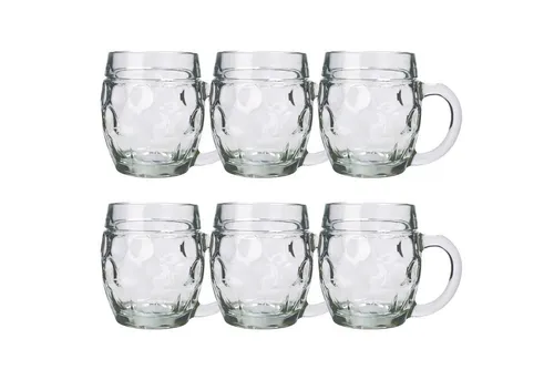 Bierglas 6er Set Tübinger 0,5 Liter - Gläser, stilvolles 6er Set mit 0,5 l Volumen, ideal für gemütliche Bierabende oder gesellige Runden.