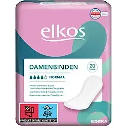 elkos Damenbinden Normal 20 Stück
