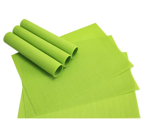 matches21 HOME & HOBBY Platzset BORDA Platzmatten 6 Stk grün 45x30 cm, (6-St)
