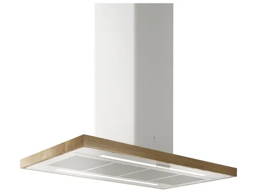 Elica Bio Island PRF0148081A Inselhaube 120 cm Weiß