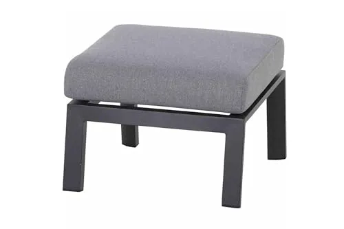 Produktbild Siena Garden Loungehocker Valencia anthrazit