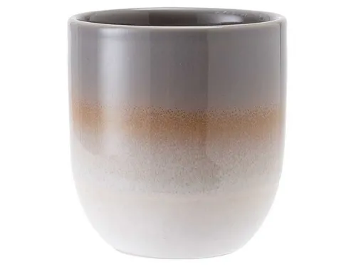 Ladelle 61771 CAFE Grau Schattiert Becher ohne Henkel 9 cm (1 Stück)