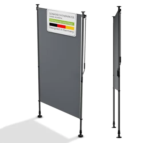 Juskys Senkrechtmarkise Barbados 100x310 cm