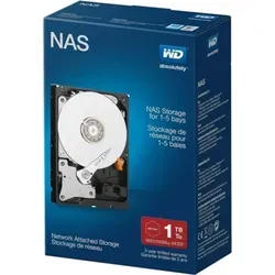 WD Red NAS 3,5 Zoll 1TB Interne HDD-Festplatte - Interne Festplatte für NAS-Systeme, optimiert für 24/7-Betrieb und hohe Zuverlässigkeit in RAID-Umgebungen.