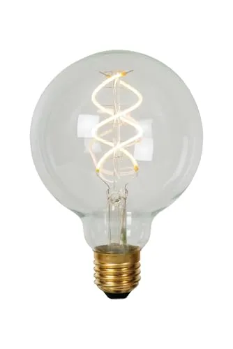 LUCIDE G95 - Glühfadenlampe - Ø 9,5 cm - LED Dim. - E27-1x4,9W 2700K - Transparent