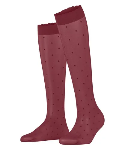 FALKE Feinkniestrümpfe FALKE Dot 15 Damen (1-Paar) mit feinen Pünktchen