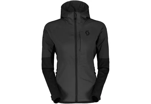 Scott Explorair Alpha Damen Outdoorjacke schwarz 2024 - Größe XL - Damen Midlayer für Skitouren und Freeskiing, atmungsaktiv und isolierend für optimalen Komfort bei kaltem Wetter.