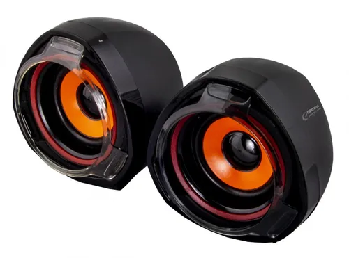 Speakers USB 2.0 RUMBA Esperanza 5901299940747 in orange von Esperanza