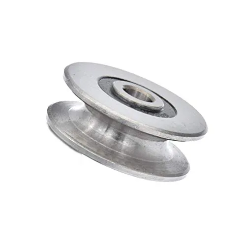 Kugelgelagerte Edelstahlrolle Mit 8 Mm Tiefer U-nut, 250 Kg, Metallrolle Für Hebeführung, Innendurchmesser (40 X 13 Mm)