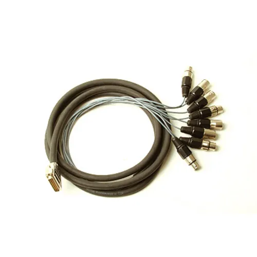 MUSIC STORE Dig. Multicore AES D-Sub/XLRfm 1.5m - 8-fach - Kabel, Leitungen & Stecker - Hochwertiges 8-paariges AES/EBU Multicore für bis zu 192 kHz Übertragungsrate, ideal für professionelle Audioanwendungen.