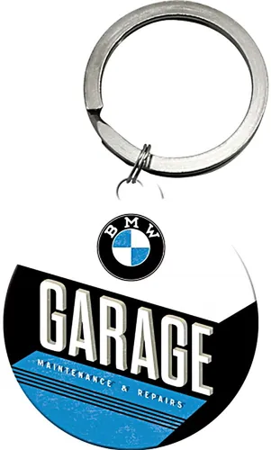 Schlüsselanhänger - BMW Garage, 4 cm von BMW