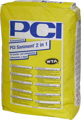 PCI Saniment 2 in 1 Sanierputz 25kg in weiß von PCI Augsburg