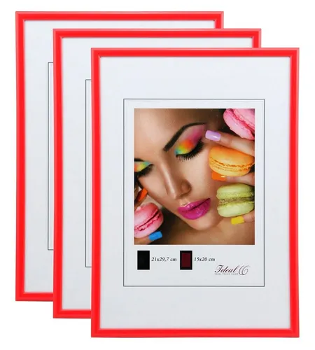 IDEAL TREND Bilderrahmen New Lifestyle Set Bilderrahmen Wanddeko Collage Poster Rahmen 2er 3er