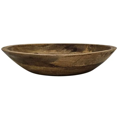 Holzschale Mango Holz Schale Dekoschale Brotschale Mangoholz Ø 38 cm