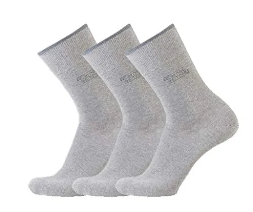camel active Herren Socken 3er Pack uni basic, Size:39-42