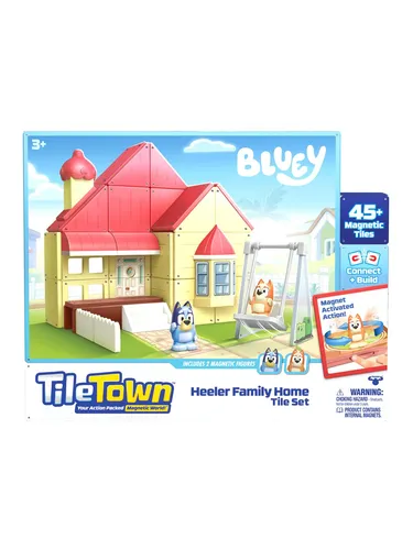 Tile Town Bluey Heeler Home Set