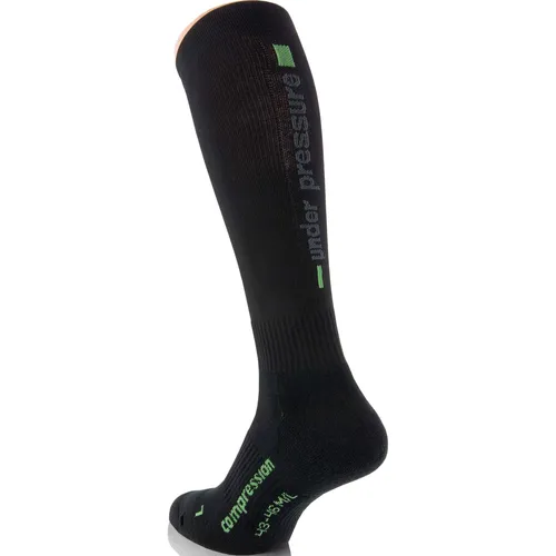 Sport Kompressionsstrumpf 'under pressure' 18-21mmHg XL - Medizinische Kompressionssocken für mehr Energie und schnellere Regeneration, mit gradierter Kompression 18-21mmHg und hohem Elastananteil für dauerhafte Wirkung. Ideal für Sportler!