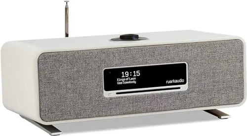 Ruark Audio R3s - Kompaktes Radio System in Grau - Kompaktes Radio System mit hochwertigem Klang und modernem Design, ideal für jeden Raum.