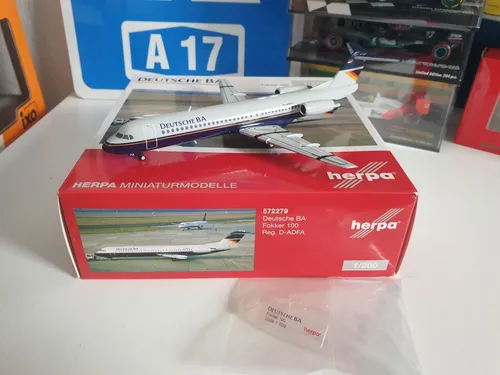Herpa Wings 572279 Deutsche BA Fokker 100 – D-ADFA 1:200 von Herpa