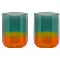 Remember Trinkgläser 2er-Set, mehrfarbig von REMEMBER