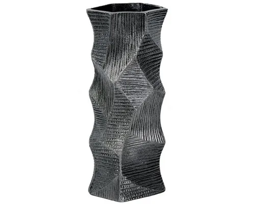 Lambert Dekovase Gefäß Vase Naoki Alu Anthrazit (30cm) von Lambert