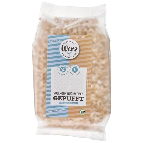 Werz Buchweizen gepufft glutenfrei von Werz