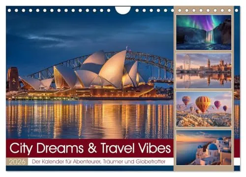 Steffen Gierok-Latniak | City Dreams & Travel Vibes Wandkalender 2026
