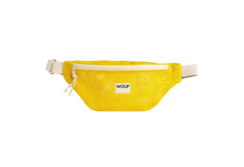 Wouf Gürteltasche Terry aus Baumwolle - Stylische Wouf Gürteltasche aus 100% Baumwolle – ideal für den täglichen Gebrauch. Der sichere Reißverschluss sorgt für einfachen Zugriff, während der verstellbare Riemen perfekten Tragekomfort gewährleistet.