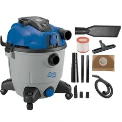 Annovi & Reverberi AR3770 - 1600W Nass- und Trockensauger - Nass- und Trockensauger mit 35 l Kunststoffbehälter, 1600W Leistung und automatischer Steckdose für Elektrowerkzeuge - ideal für professionelle Anwendungen.