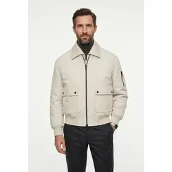 BOSS ORANGE Blouson Oking mit abnehmbarem Kragen beige|braun XXL (54)